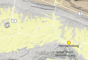 Flatter country shown in yellow.